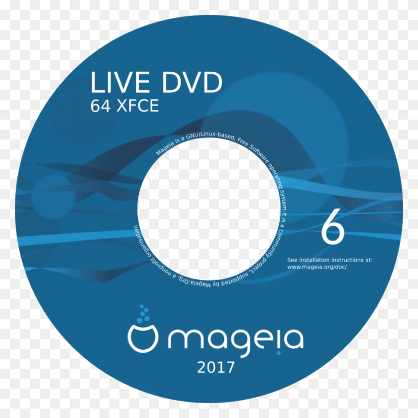 902x902 Mageia 6 Cddvd Обложки Для Дисков Blu Ray, Диск, Dvd Hd Png Скачать