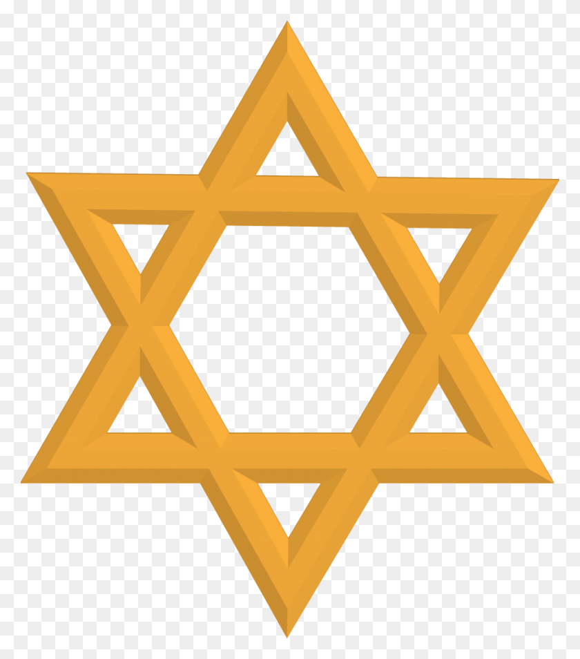 905x1038 Magen David Jewish Star Star Of David Israel, Symbol, Star Symbol, Cross HD PNG Download