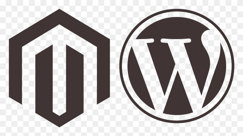 1130x598 Descargar Png Magento Vs Wordpress Su Sitio Web De Comercio Electrónico Wordpress Vector Pic, Símbolo, Logotipo, Marca Registrada Hd Png