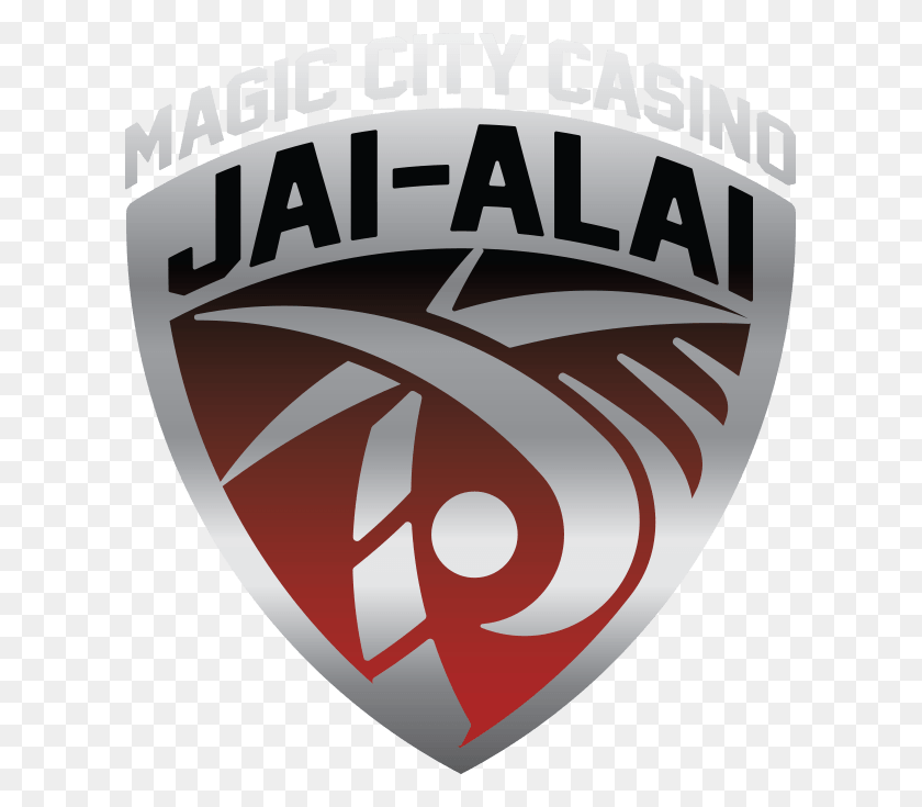 611x675 Magic City Casino Jai Alai Logo Emblem, Symbol, Trademark, Poster HD PNG Download