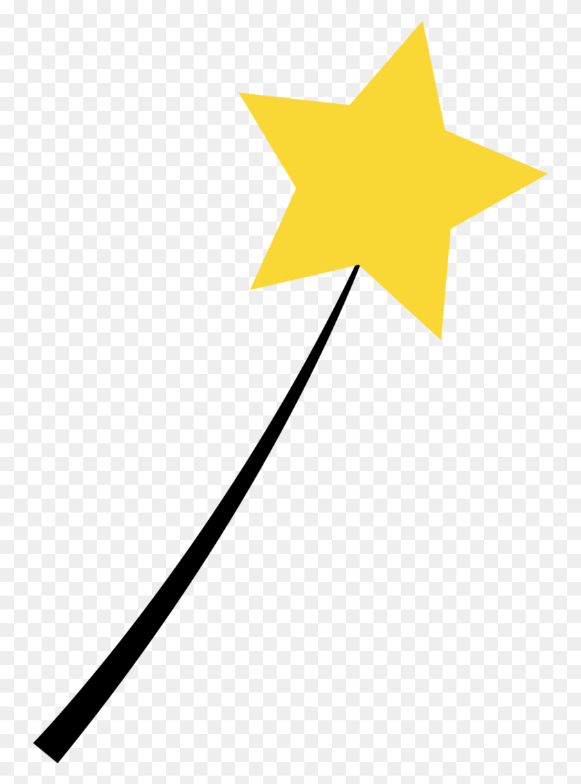744x1072 Magic Clipart Princess Wand, Symbol, Star Symbol, Cross HD PNG Download