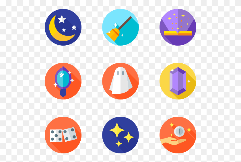 529x505 Magic Household Icon, Symbol, Halloween, Number HD PNG Download