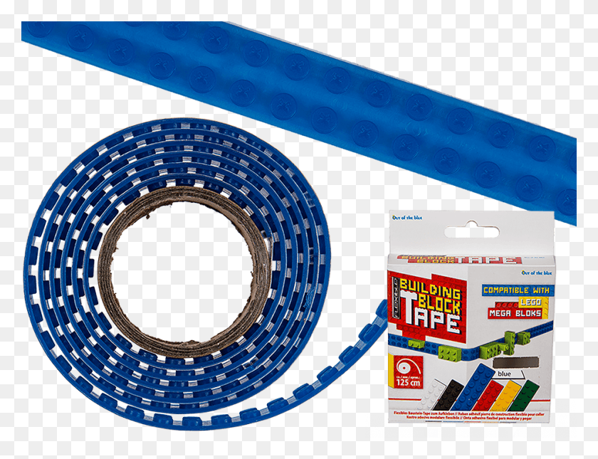 945x709 Magic Junior Knows Blue Adhesive Building Tape, Machine, Spiral, Coil HD PNG Download
