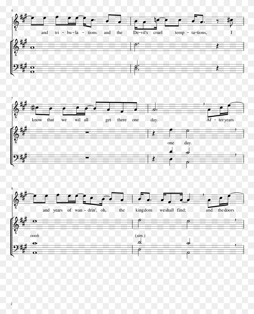 774x976 Magic Kingdom In The Sky Sheet Music Composed By Arranged Sheet Music, Gray, World Of Warcraft HD PNG Download