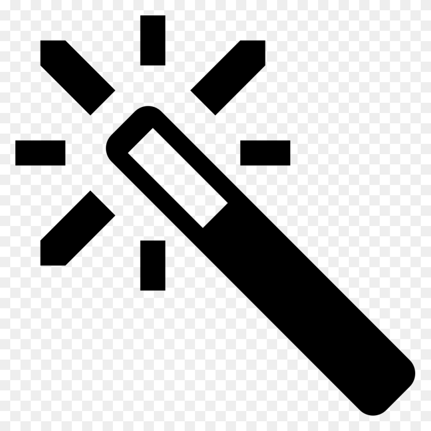 981x980 Magic Wand Wizard Comments Magic Wand Icon Photoshop, Stencil, Triangle HD PNG Download