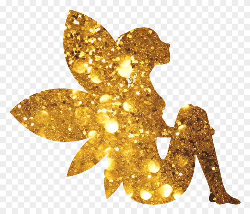 1235x1044 Magical Dream Gold Fairy, Chandelier, Lamp, Light Descargar Hd Png