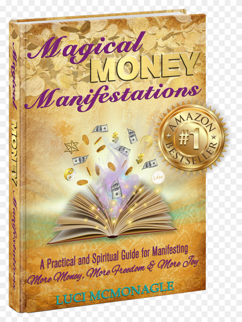 1495x2026 Magical Money Manifestations Is A Book Cover HD PNG Download