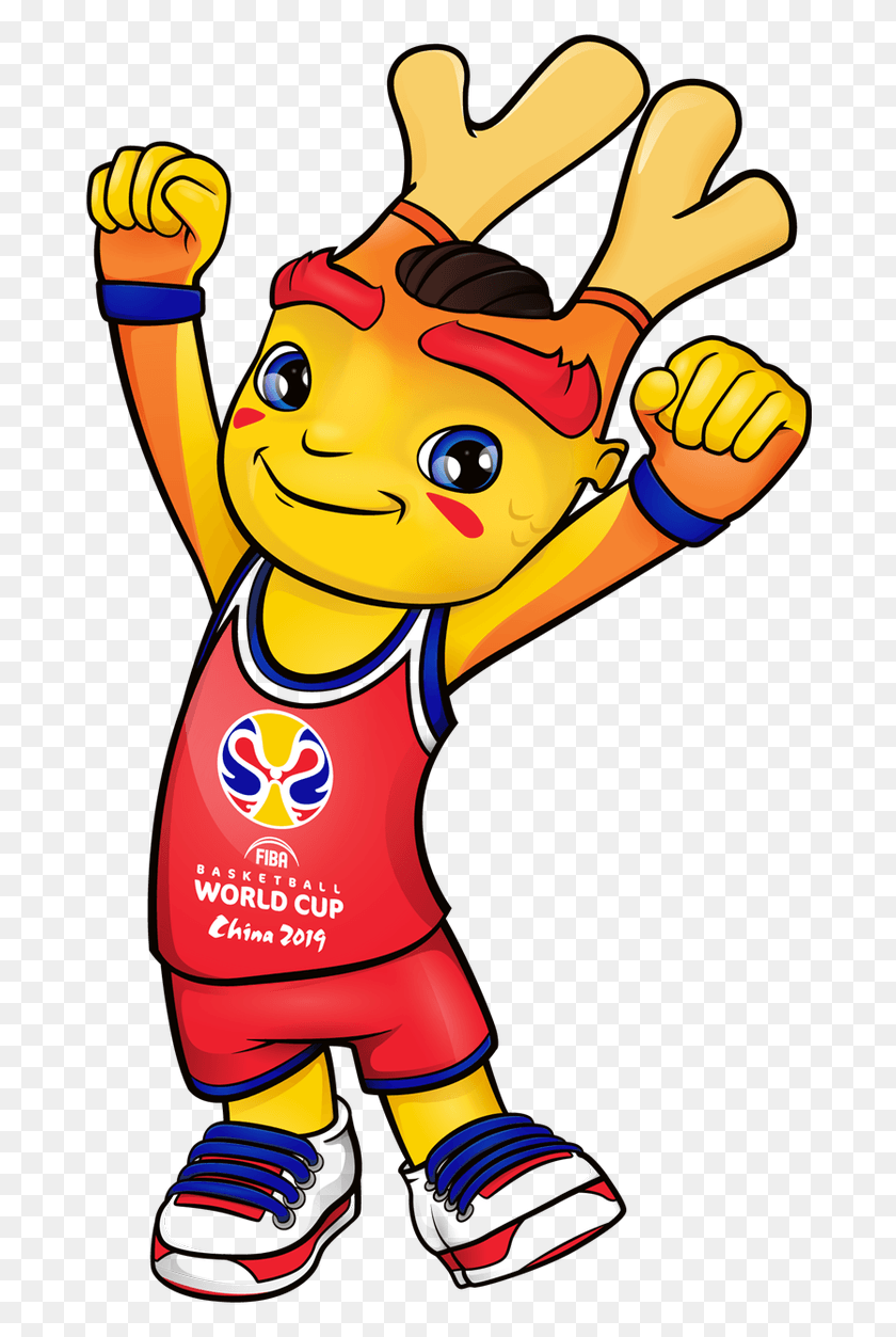 683x1193 Magical Of Course Son Of Dreams Fiba Mascot, Clothing, Apparel, Toy HD PNG Download