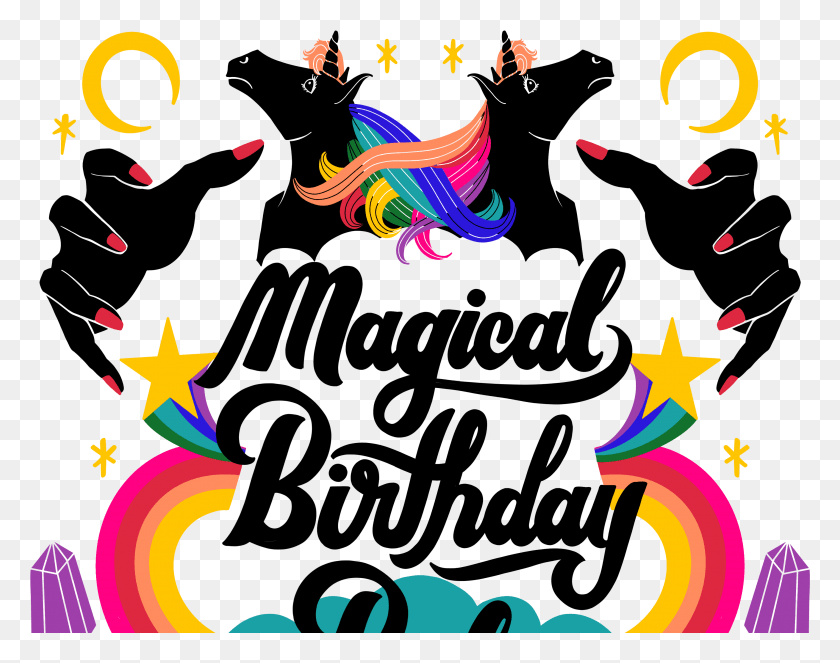 3401x2631 Magical Poster, Graphics, Paper HD PNG Download