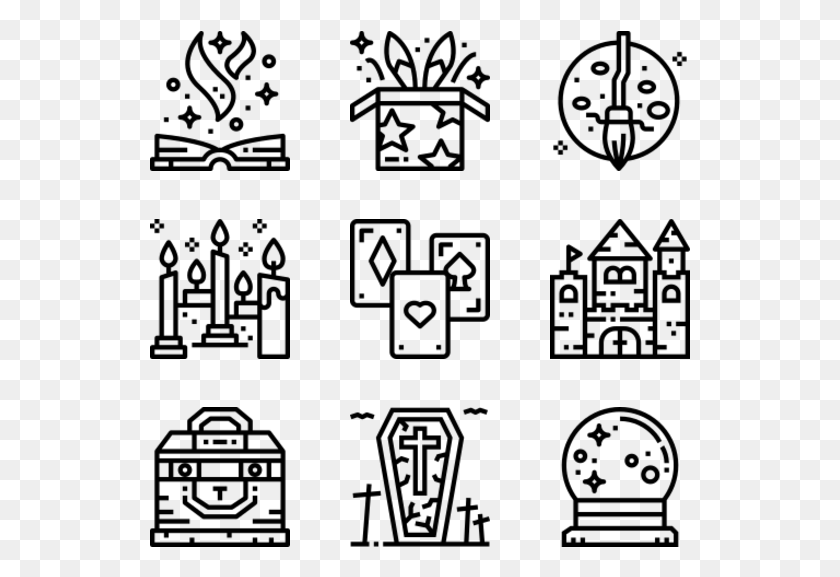 541x517 Magician Free Icons Work, Gray, World Of Warcraft HD PNG Download