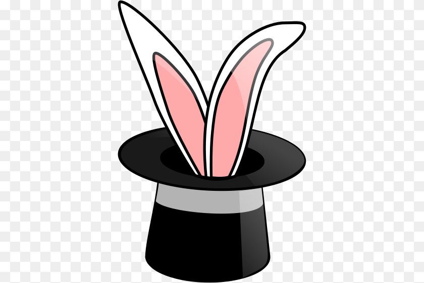 374x562 Magician Hat Clip Art Top Hat Magic Hat Clip Art Image, Flower, Plant, Petal, Blade Clipart PNG