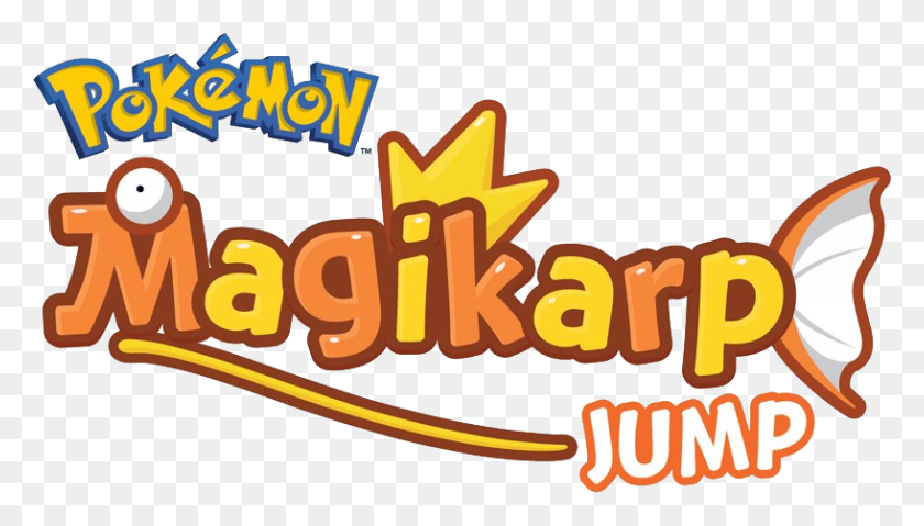 817x439 Magikarp Jump Pokemon Magikarp Jump Logo, Еда, Слово, Текст, Hd Png Скачать