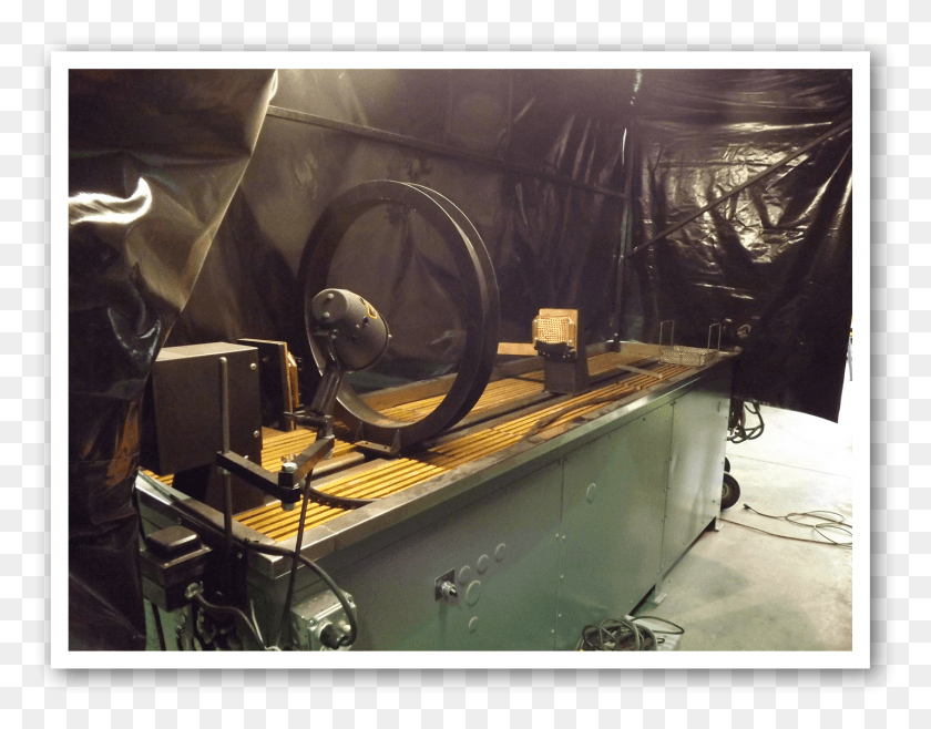 1429x1097 Magnetic Particle Metal Lathe, Wheel, Machine, Wood HD PNG Download