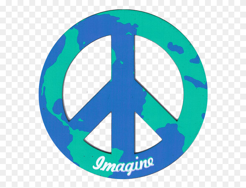 579x582 Magnetic Peace Symbols Flexible Peace Sign Magnets Peace Sign, Symbol, Recycling Symbol, Logo HD PNG Download