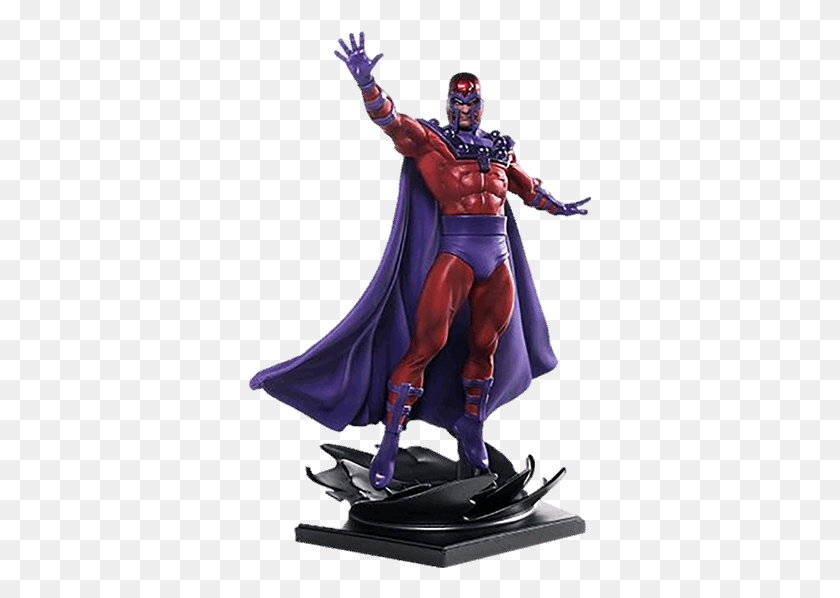 343x538 Magneto 110 Scale Statue Iron Studios Magneto, Cape, Clothing, Apparel HD PNG Download