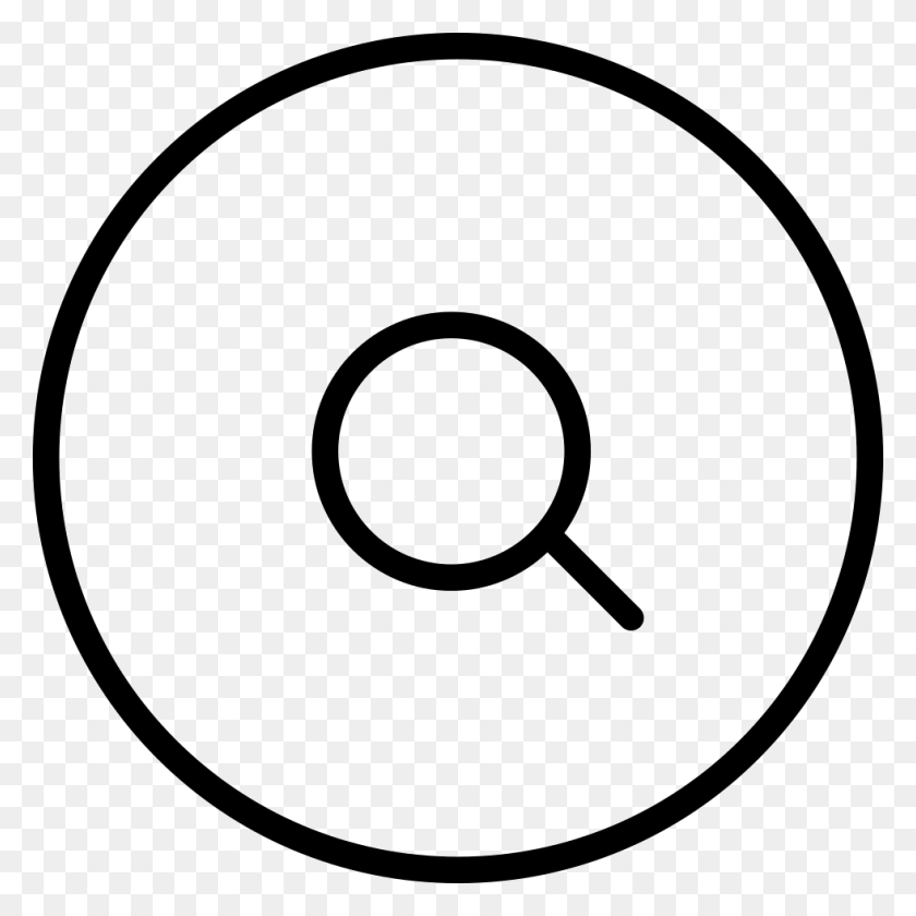 980x980 Magnifier Search Interface Circular Button Dollar Sign Icon Powerpoint, Disk, Symbol, Dvd HD PNG Download