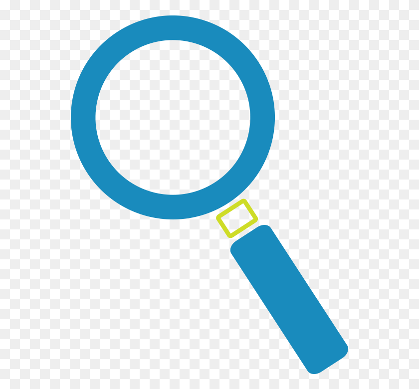 557x720 Magnifying Glass Circle, Magnifying HD PNG Download