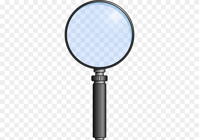 294x593 Magnifying Glass Cliparts, Astronomy, Moon, Nature, Night Sticker PNG