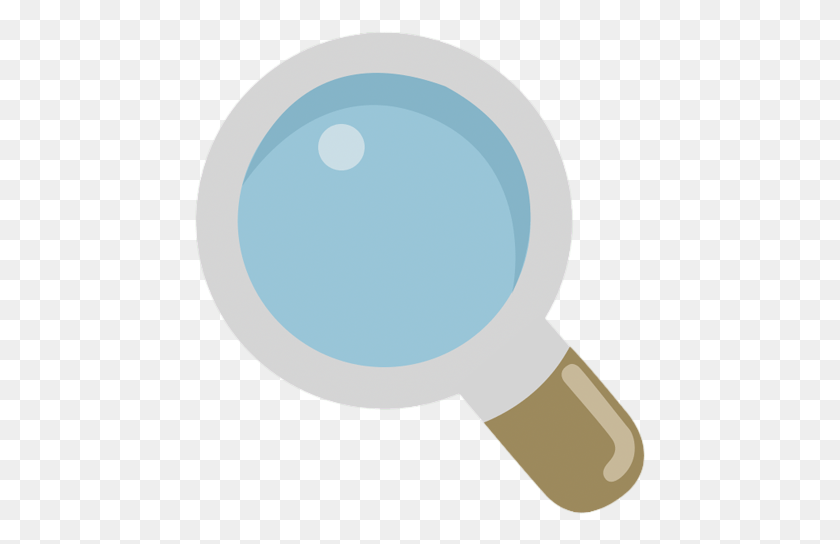 451x484 Magnifying Glass Icon Magnifying Glass Flat Icon, Magnifying, Tape HD PNG Download