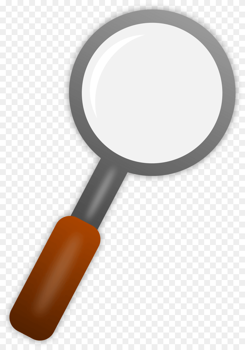 1344x1920 Magnifying Glass With Wood Handle Clipart, Smoke Pipe Transparent PNG