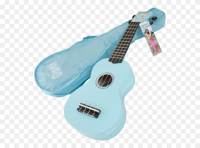 555x560 Descargar Png Instrumento Musical Mahalo Soprano Ukelele Azul Claro Con Bolsa, Guitarra, Actividades De Ocio, Instrumento Musical Hd Png
