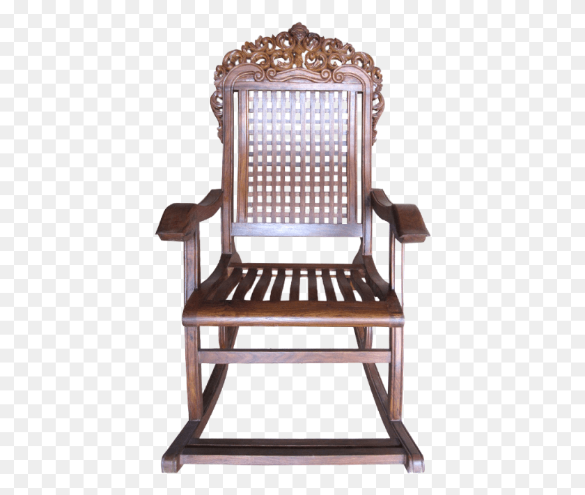 398x650 Maharaja Rocking Chair Folding Chair, Furniture, Rocking Chair, Cushion HD PNG Download