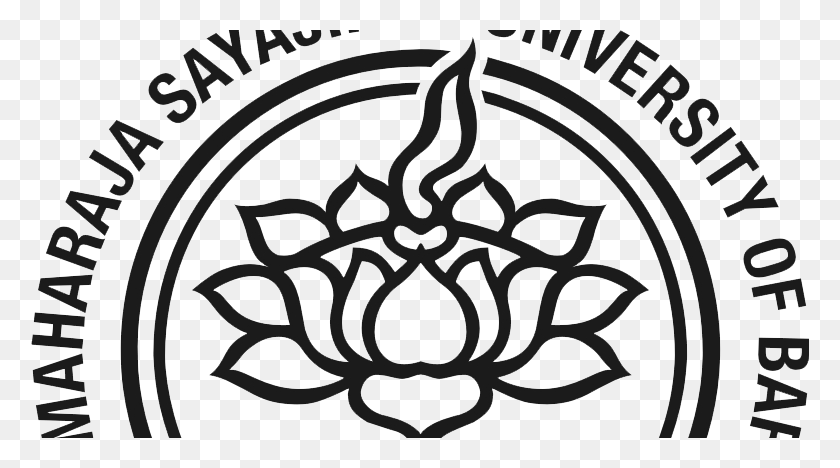 778x408 Maharaja Sayajirao University Recruitment News For Maharaja Sayajirao University Logo, Stencil, Symbol, Pattern HD PNG Download