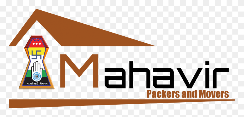 1809x804 Mahavir Packers And Movers, Label, Text, Number HD PNG Download