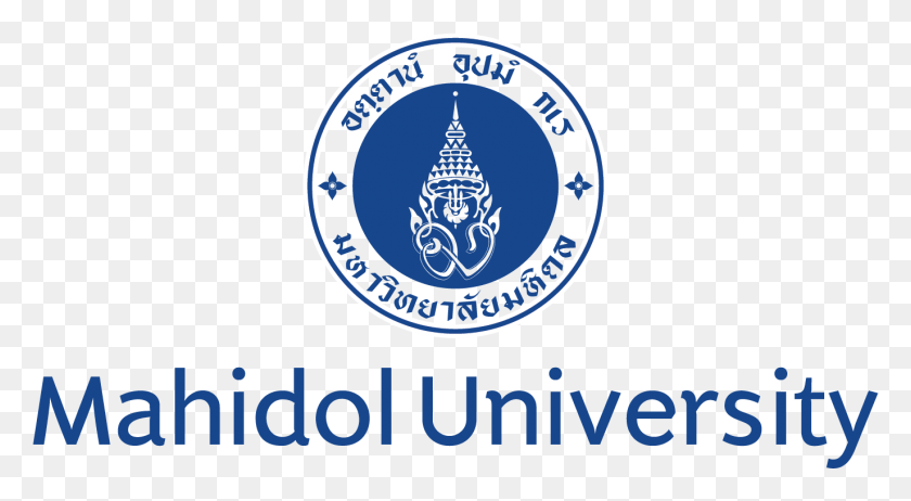 1374x709 Descargar Png Mahidol Standard Eng4 01 Mahidol University Logotipo, Símbolo, Marca Registrada, Emblema Hd Png
