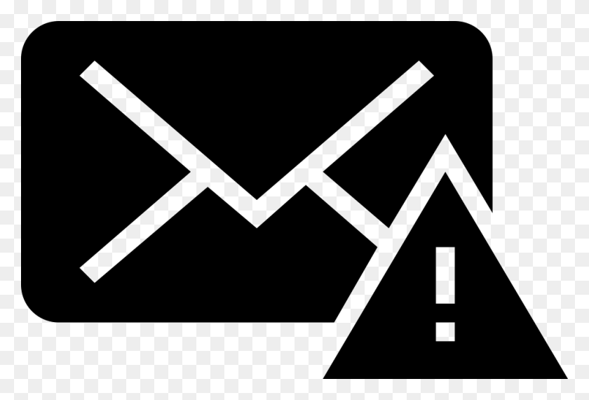 980x642 Mail Error Black Warning Interface Symbol Comments Notifications Email, Envelope, Axe, Tool HD PNG Download