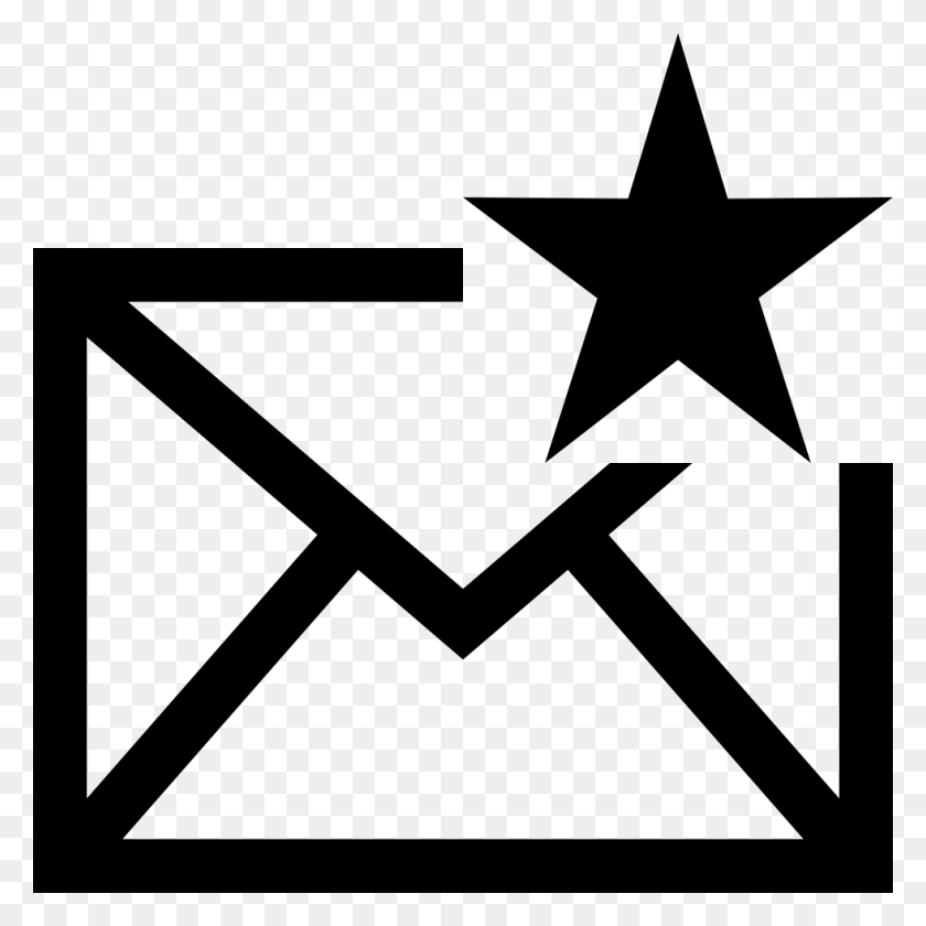 980x980 Mail Favourite Symbol Comments Mail Icon, Cross, Axe, Tool HD PNG Download