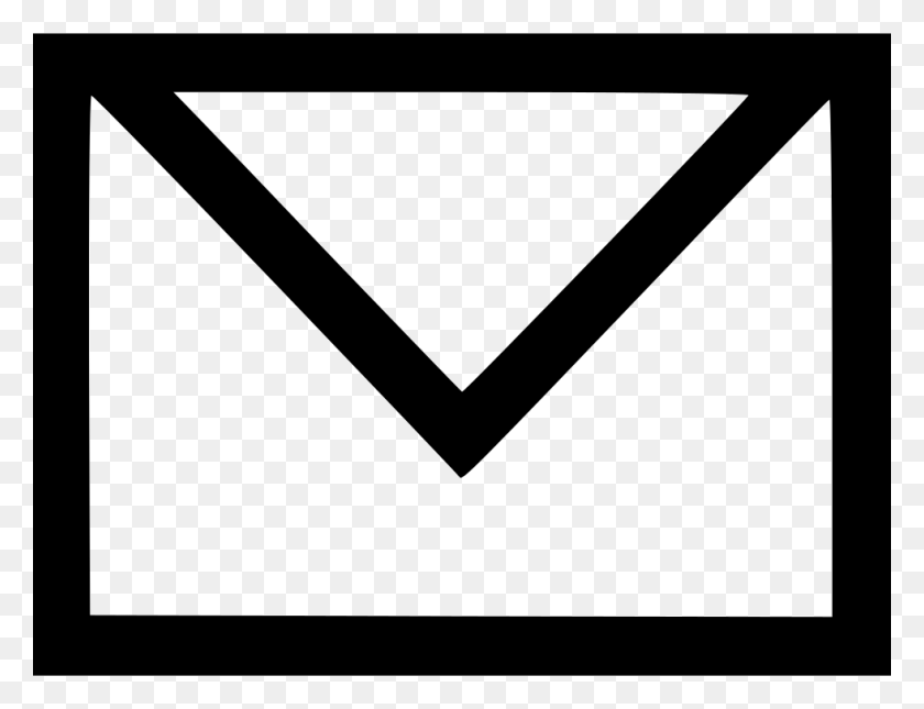 980x736 Mail Icon, Triangle, Symbol HD PNG Download