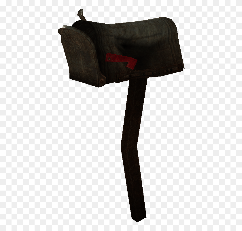 442x740 Mailbox Mailbox In Fallout, Axe, Tool, Cross HD PNG Download