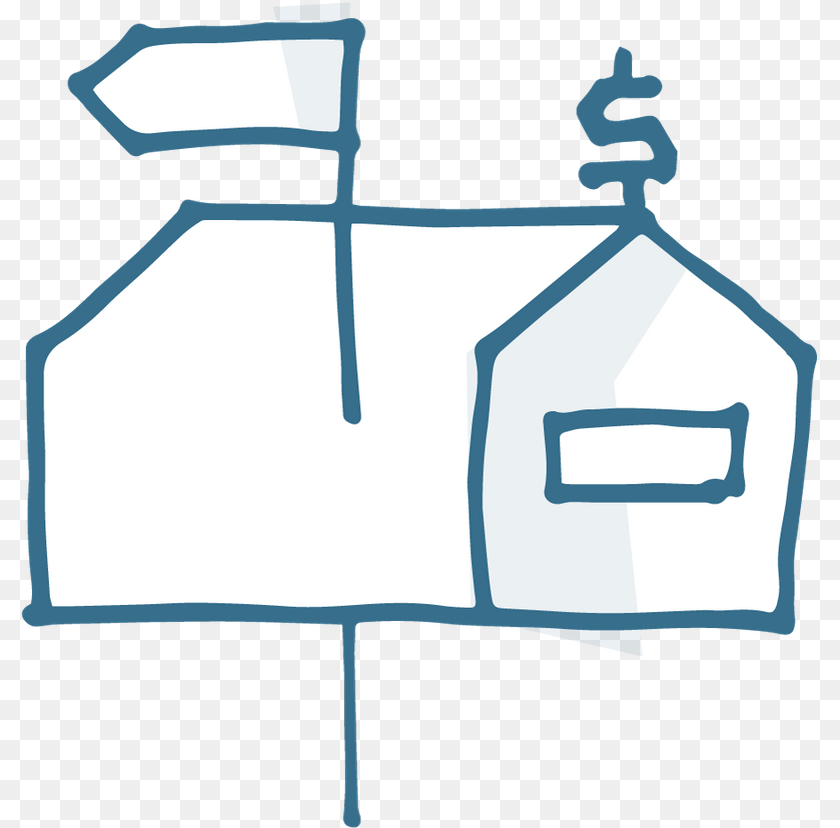 Mailbox Money Icon, Architecture, Building, Outdoors, Shelter PNG