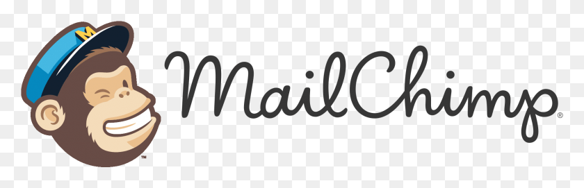 1847x500 Descargar Png Mailchimp, Configuración De Email Marketing Con Shopify Penguin, Logotipos De La Marca Mailchimp, Texto, Etiqueta, Alfabeto Hd Png