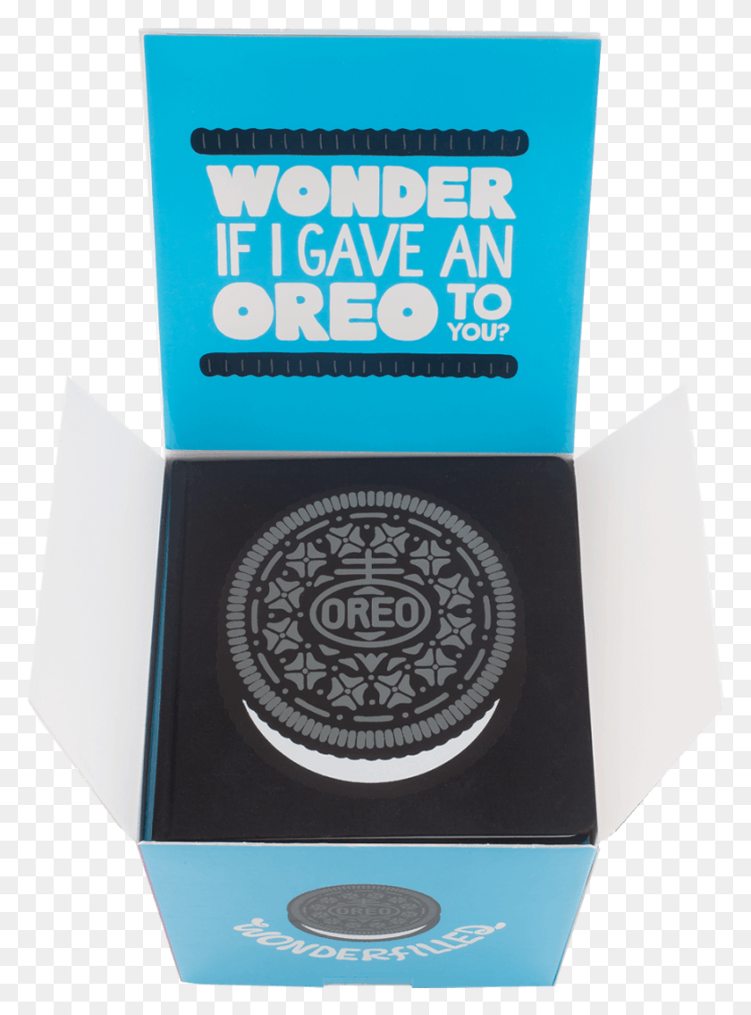875x1207 Mailer Opens To Reveal The Oreo Wonderfilled Brand Oreo Brand Book, Label, Text, Plant HD PNG Download