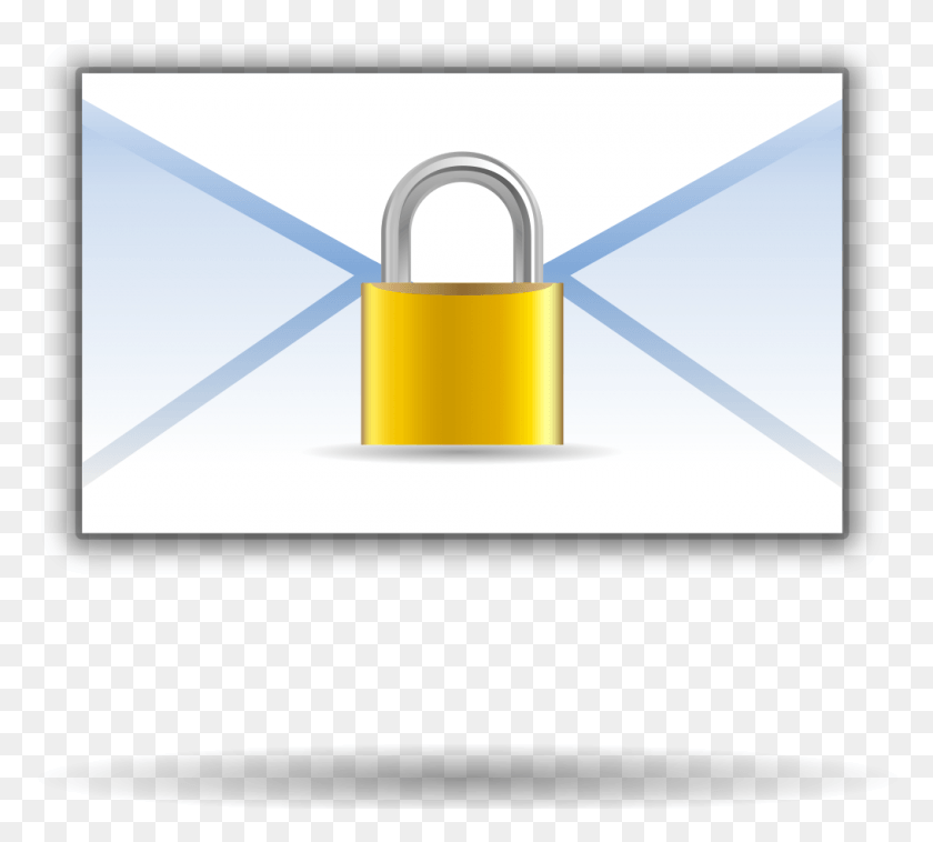 1014x908 Descargar Png Mailvelope Mail Locked Icon Correo Con Cerradura, Seguridad Hd Png