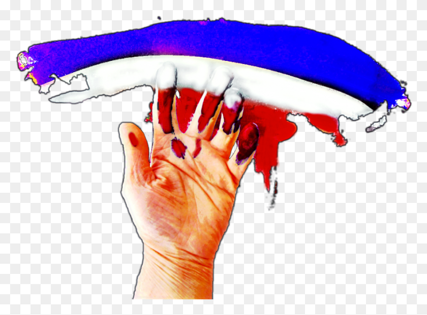 883x636 Главная Блюбланкруж Франция Французская Рука Drapeau Иллюстрация, Палец, Человек, Человек Hd Png Скачать