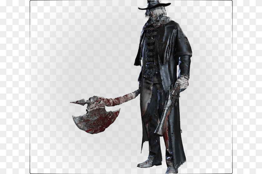 651x558 Main Bosses Gallery Official Guide Bloodborne Gascoigne Gun, Adult, Male, Man, Person Clipart PNG