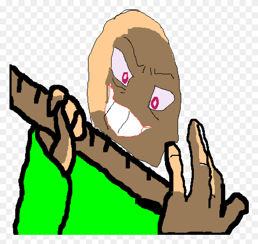 915x863 Main Image Baldi By Puppy Lover Cartoon, Hand, Teeth, Mouth HD PNG Download