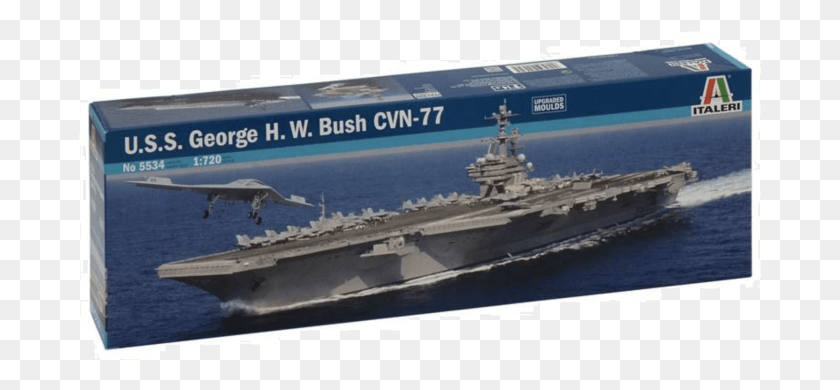 683x330 Main Product Photo Uss George Hw Bush Cvn 77 Toy, Aircraft Carrier, Navy, Ship HD PNG Download