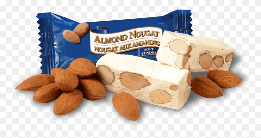 1244x613 Main Product Picture Original Almond Soft Almond Products, Bread, Food, Plant HD PNG Download