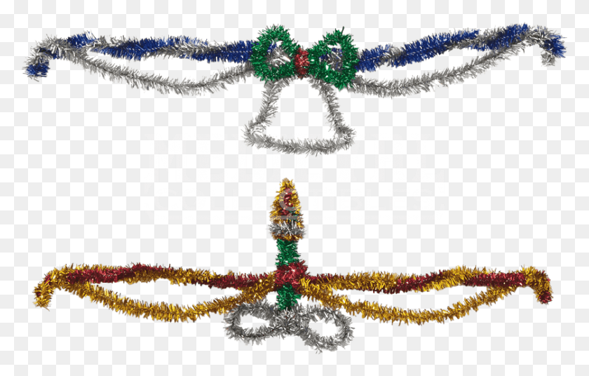839x513 Main Street Tinsel Necklace, Accessories, Accessory, Jewelry HD PNG Download