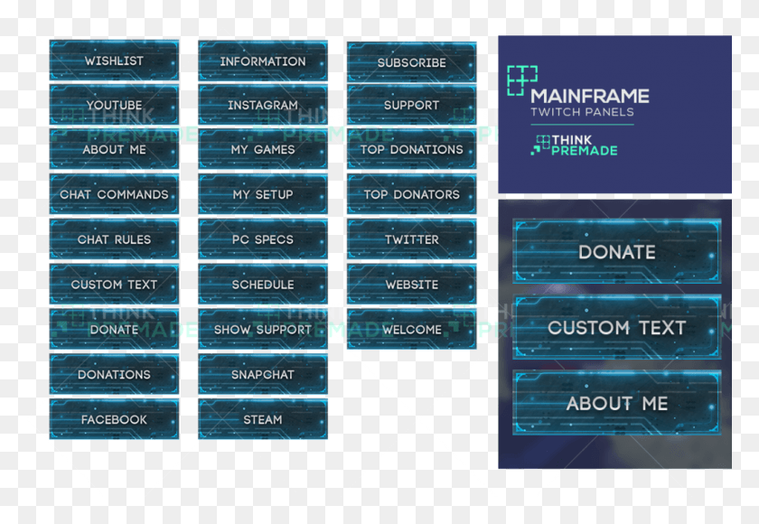1024x683 Mainframe Panels Twitch Panels Stream Graphics Red Twitch Panels Free, Text, Number, Symbol HD PNG Download