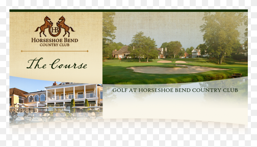 962x521 Mainpg Golf Horseshoe Bend, Поле, На Открытом Воздухе, Человек Hd Png Скачать