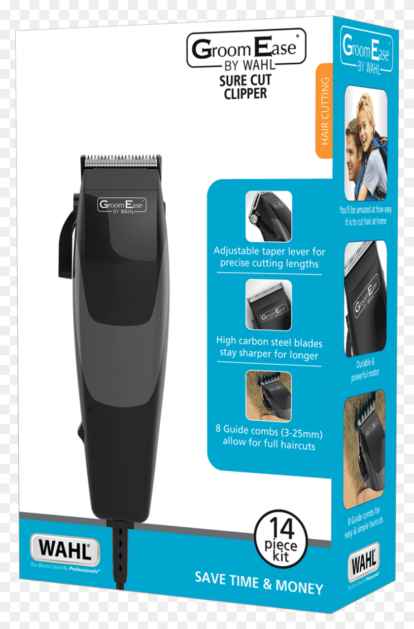 859x1339 Mains Operated Clipper Groom Ease By Wahl, Person, Human, Mobile Phone HD PNG Download