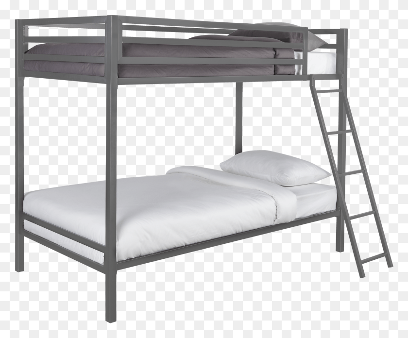 1892x1544 Mainstays Premium Twin Over Twin Metal Bunk Bed, Furniture, Bunk Bed HD PNG Download