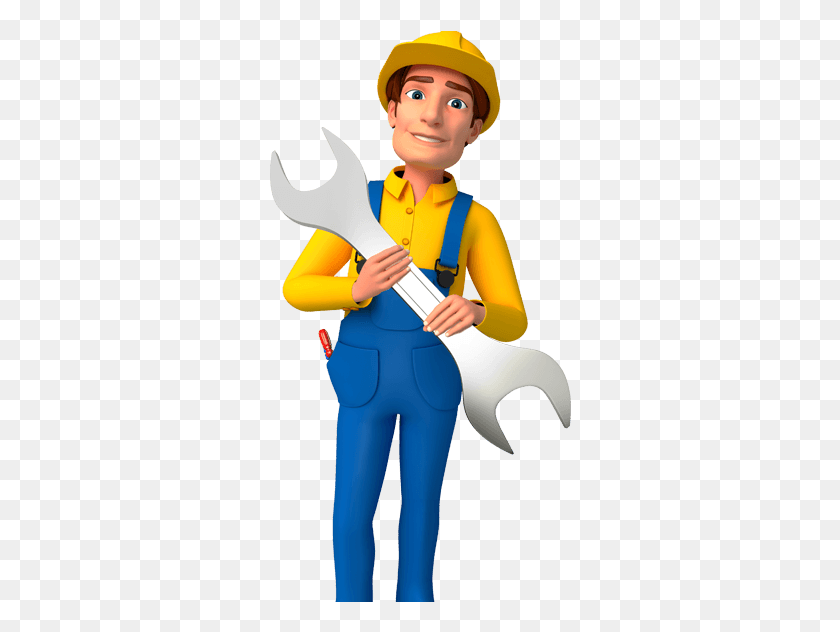 302x572 Maintenance Guy, Costume, Person, Human HD PNG Download