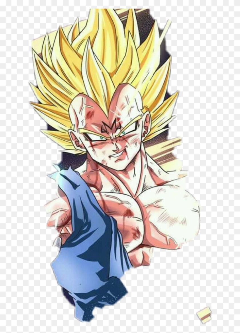 642x1105 Majinvegeta, Comics, Book, Manga HD PNG Download