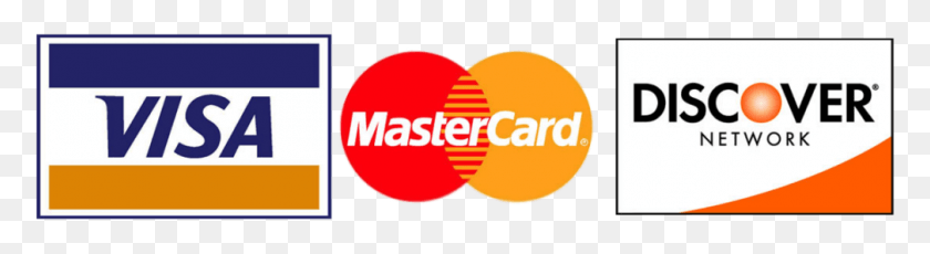 1008x220 Descargar Png Tarjeta De Crédito Principal Imagen De Logotipo Visa Mastercard Y Discover, Símbolo, Marca Registrada, Texto Hd Png